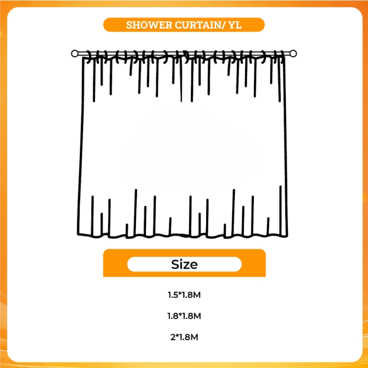 3D shower curtain - CORTIS Shop