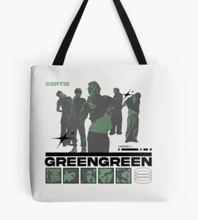 CORTIS Greengreen Design Tote Bag