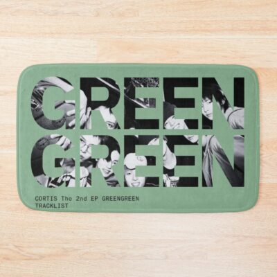 CORTIS Greengreen Artwork Kpop Bath Mat