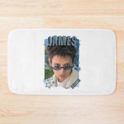 James Graphic Bath Mat
