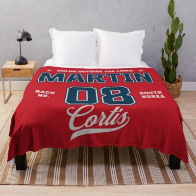 Martin Varsity CORTIS Morcaworks Throw Blanket