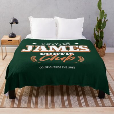James CORTIS Club Morcaworks Throw Blanket