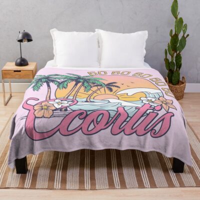 CORTIS Go Go Go Morcaworks Throw Blanket