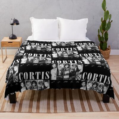 CORTIS Retro Tribute Throw Blanket