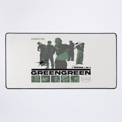 CORTIS Greengreen Design Mouse Pad