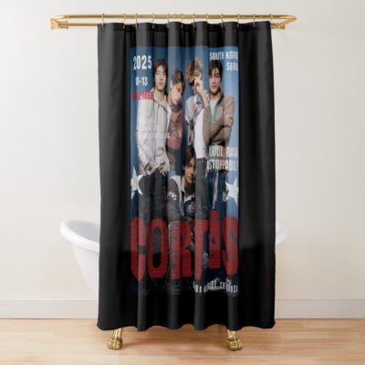 CORTIS Bold Aesthetic Shower Curtain