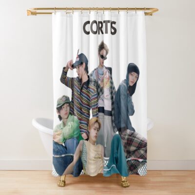 CORTIS Signature Style Shower Curtain