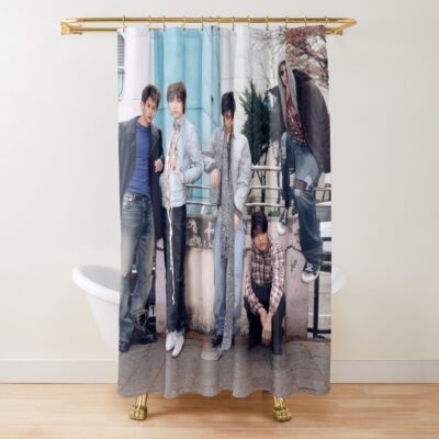 CORTIS Inspired Design Shower Curtain