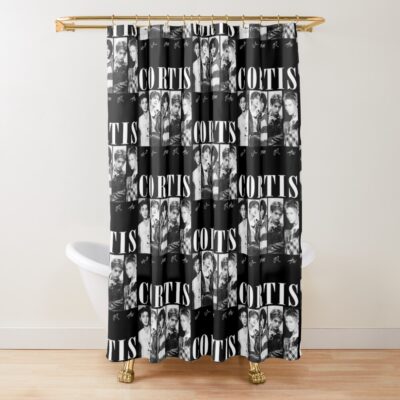 CORTIS Retro Tribute Shower Curtain