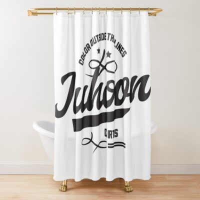 Juhoon CORTIS Morcaworks Shower Curtain