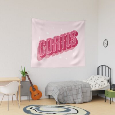 CORTIS Typography Morcaworks Tapestry