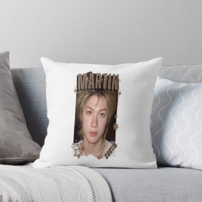 Martin Graphic  Throw Pillow