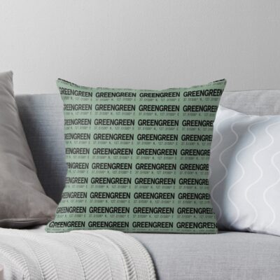 Martin Inspired Design Throw Pillow